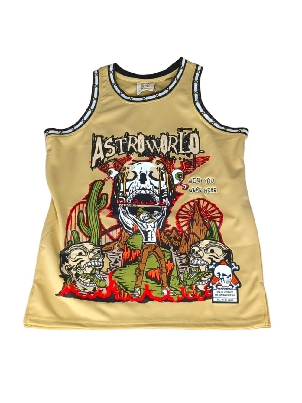Brand X Astroworld Jack 01 jersey size small